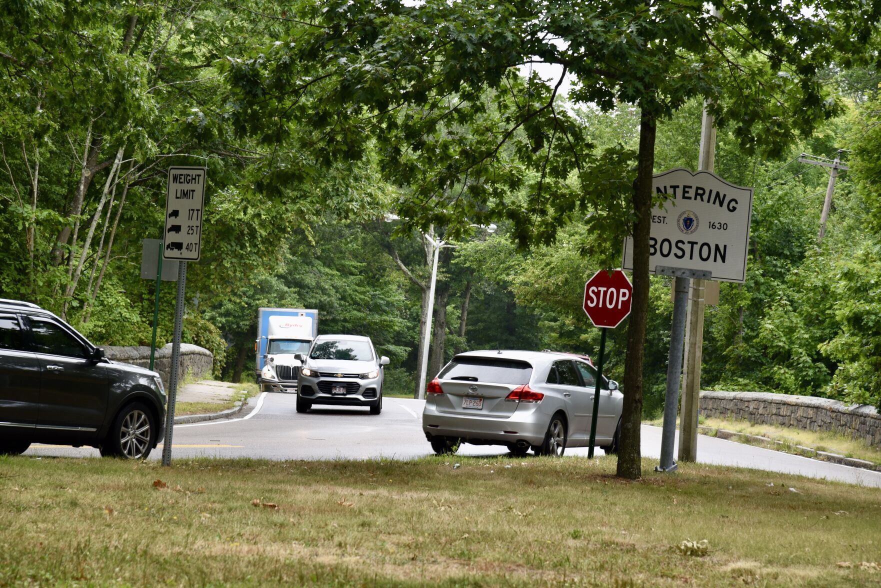 Safety improved with stop sign replacement near Milton Street